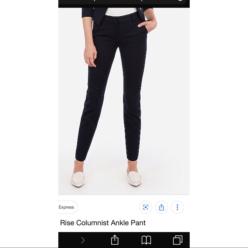 Express columnist jeans in black..